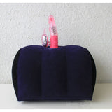 Inflatable Sex Positioning Half Dome Cushion with Toy Holder