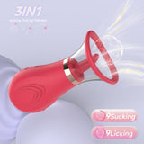 Sybil 3-in-1 Sucking Licking Tickling Stimulator