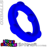 Spinner Silicone Ring Blue