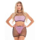 Crave You 4 Pc Bandeau Set Neon Orange