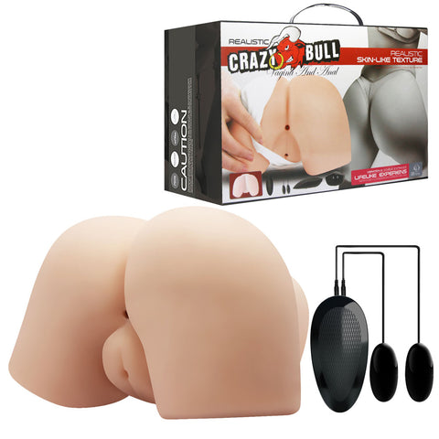 CRAZY BULL Vibrating Doggy Torso