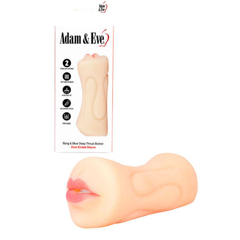 Adam & Eve Bang & Blow Deep Throat Stroker Sexymart Epping Adam & Eve Bang & Blow Deep Throat Stroker Sexymart Epping