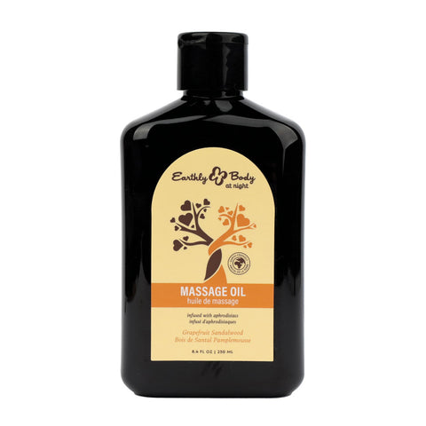 EB Hemp Seed Massage Oil GRAPEFRUIT SANDALWOOD - 250 ml