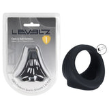 LEVELZ Silicone Cock & Ball Harness - Black