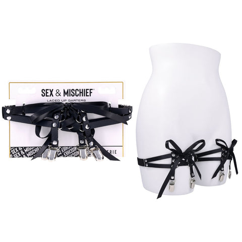 Sex & Mischief Laced Up Garters