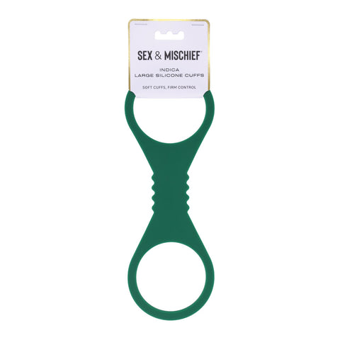 Sex & Mischief Indica Large Silicone Cuffs