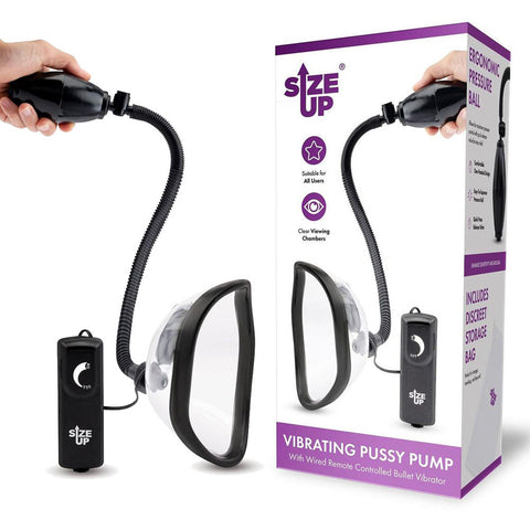 Size Up Vibrating Pussy Pump