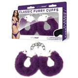 WhipSmart Classic Furry Cuffs - Purple