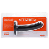 Silk Dildo Medium Onyx