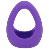 Stirrup Silicone Cock Ring Lilac