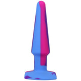 Groovy Silicone Anal Plug 5in Berry