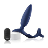 Ring'n'Rear Dual Thrusting Anal Probe with Cockring and Remote