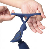 Ring'n'Rear Dual Thrusting Anal Probe with Cockring and Remote