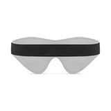 Faux Leather Blindfold Black