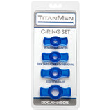 Cock Ring Set Blue