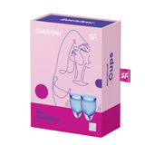 Feel confident Menstrual Cup Dark Blue 2pcs