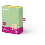 Feel confident Menstrual Cup Orange 2pcs