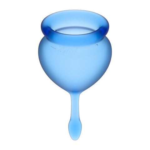 Feel Good Menstrual Cup  Dark Blue 2pcs