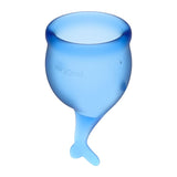 Feel Secure Menstrual Cup Dark Blue 2pcs