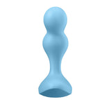 Satisfyer Deep Diver Vibrating Connect App Anal Plug Blue