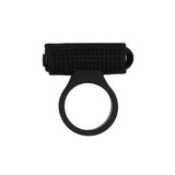 Power bullet Cosmic Cock Ring w Bullet Black