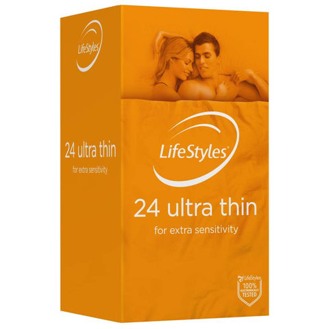 LifeStyles Ultra Thin Condoms 24