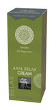 Shiatsu Anal Relax Cream Beginners 50ml