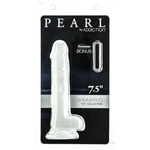 Pearl Dildo 7.5in Pearl White