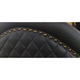 Kama Sutra Chaise Love Lounge Studded and Quilted Black