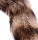 Fox Tail Glass Anal Plug