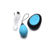 10X Vibrating Egg w Remote - Blue