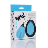 10X Vibrating Egg w Remote - Blue