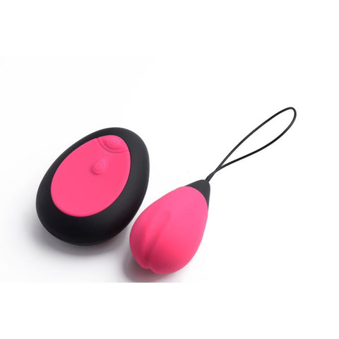 10X Vibrating Egg w/Remote - Pink