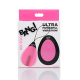 10X Vibrating Egg w/Remote - Pink