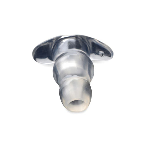 Clear View Hollow Anal Plug Medium