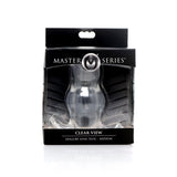 Clear View Hollow Anal Plug Medium