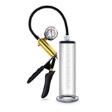 Performance VX6 Brass Pistol Pump w Gauge
