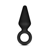 Anal Adventures Platinum Silicone Anal Loop Plug Small