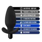 Anal Adventures Platinum Silicone Saddle Plug