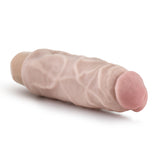 Dr Skin Cock Vibe 9 7.5in Vibrating Cock Beige