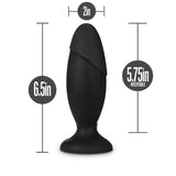 Anal Adventures Platinum Silicone Rocket Plug