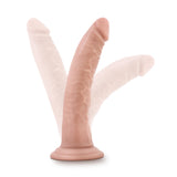 Dr Skin 7in Cock With Suction Cup Vanilla