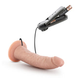 Dr Skin Dr Dave 7in Vibrating Cock with Suction Cup Vanilla