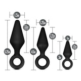 Anal Adventures Platinum Silicone Loop Plug Kit