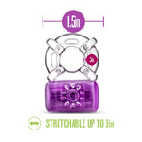 Play with Me Pleaser Rechargeable C Ring Purple