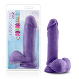 Au Naturel Bold Hero 8in Dildo Purple