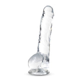 Naturally Yours 8" Crystaline Dildo Diamond