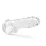 Naturally Yours 8" Crystaline Dildo Diamond