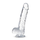 Naturally Yours 6" Crystaline Dildo Diamond