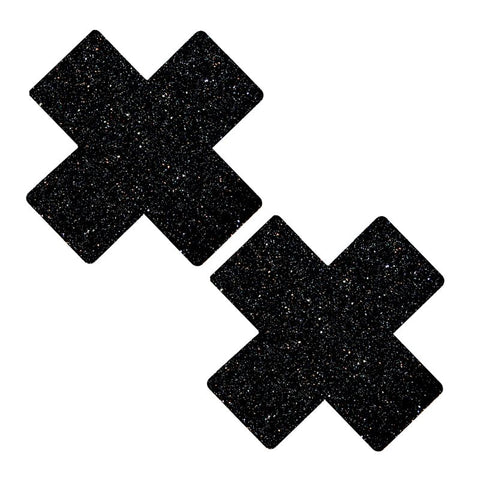 Black Malice Glitter X Factor Pasties